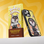 Cute Dog Pattern MagSafe iPhone Case