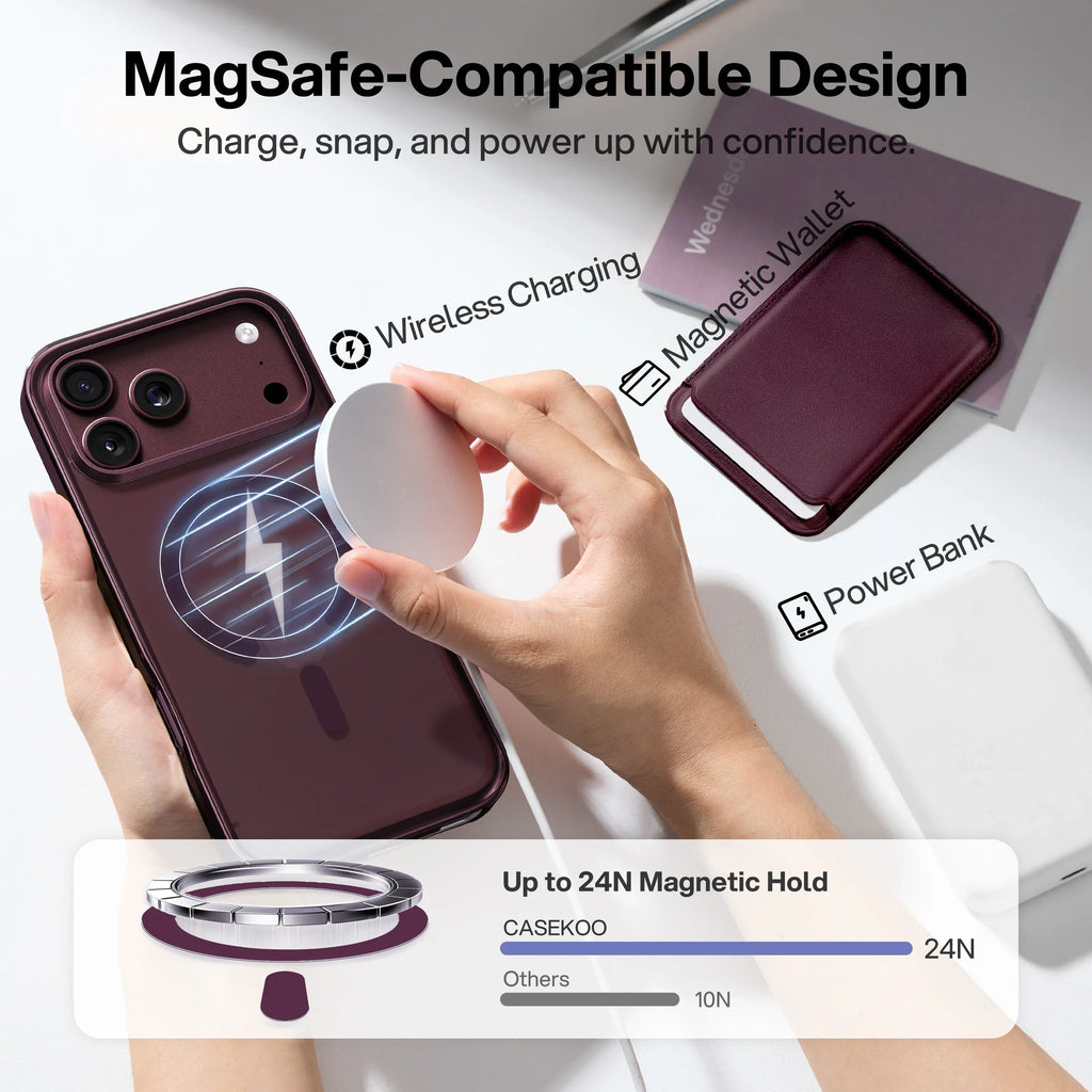 Crossbody MagSafe iPhone Case with Lanyard Strap