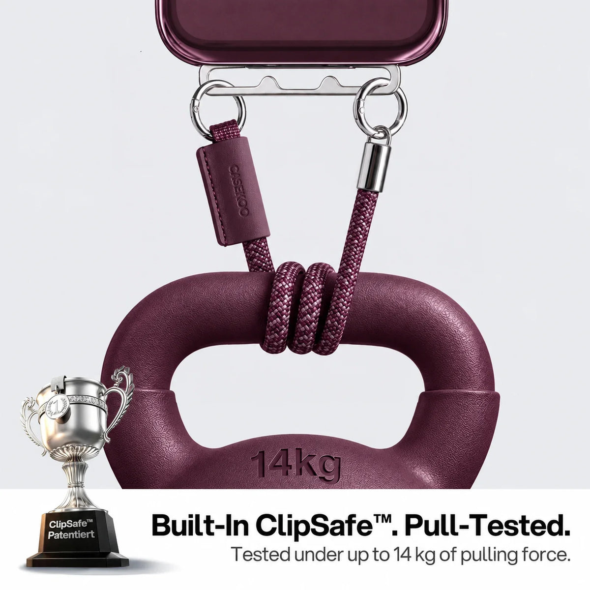 Crossbody MagSafe iPhone Case with Lanyard Strap