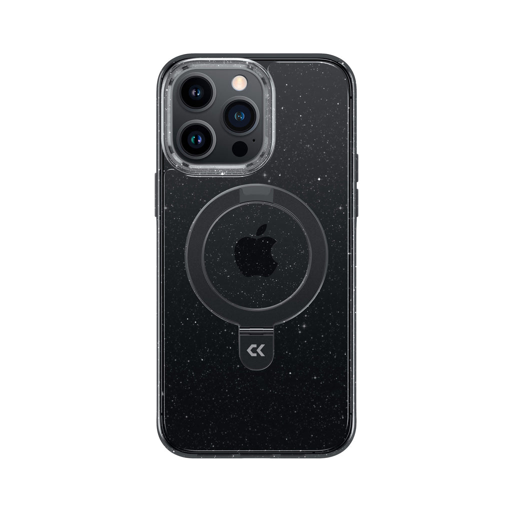 Glitter iPhone Case Rotating with Ring Kickstand