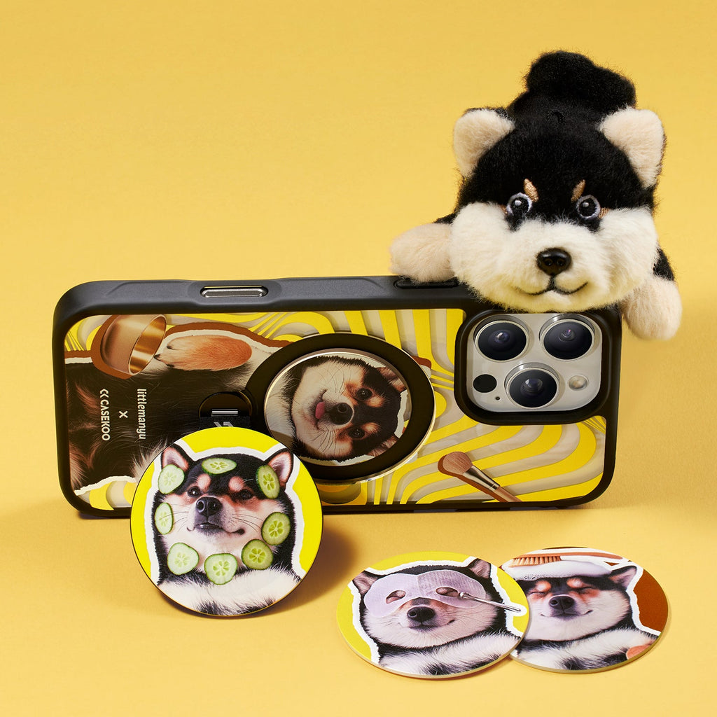 Cute Dog Pattern MagSafe iPhone Case