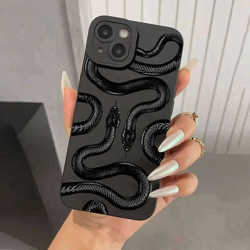 Serpent Art Translucent iPhone Case