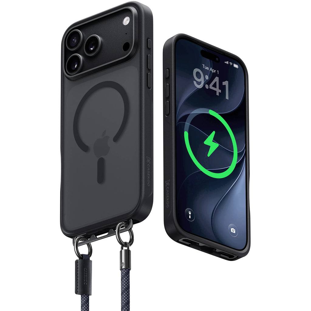 Crossbody MagSafe iPhone Case with Lanyard Strap