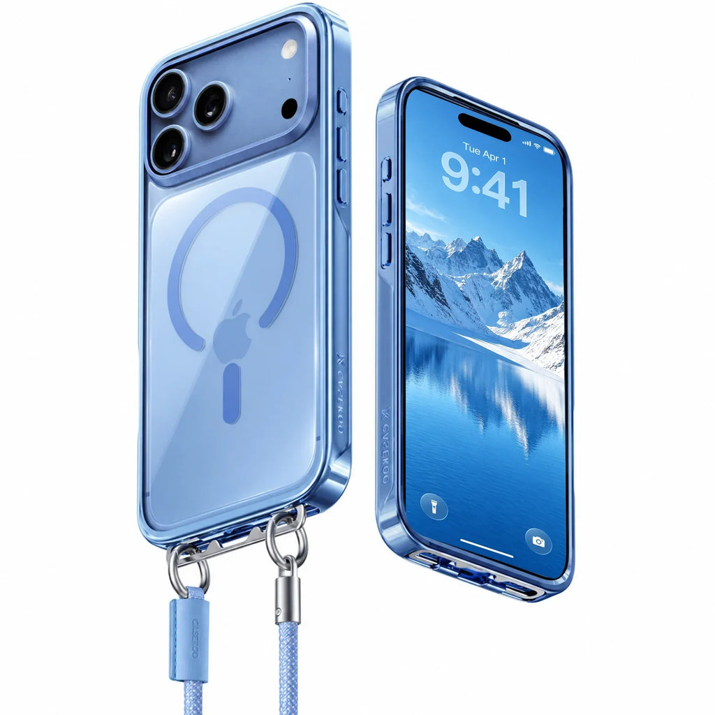 Crossbody MagSafe iPhone Case with Lanyard Strap