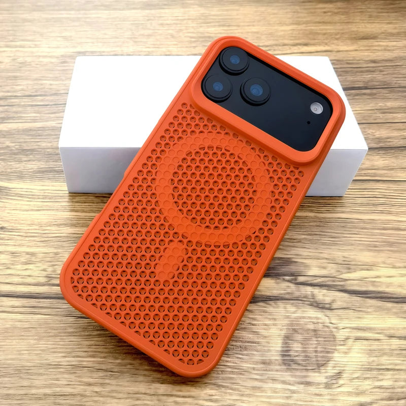 Breathable Mesh MagSafe iPhone Case