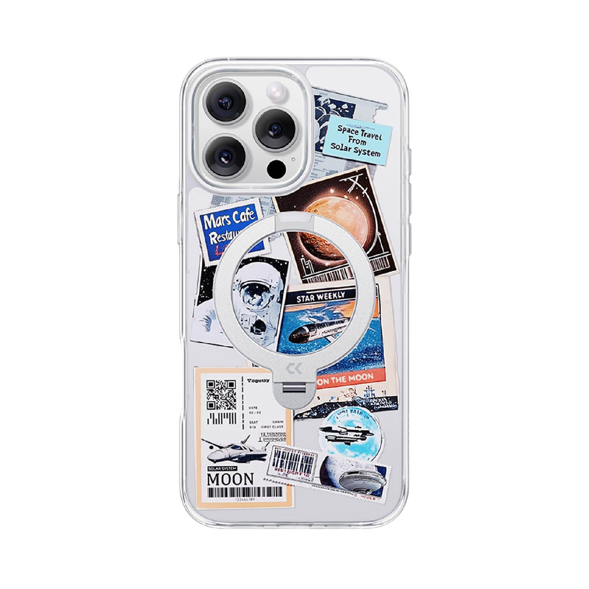 Space Astronaut Pattern MagSafe iPhone Case