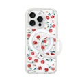 Rose Flower Pattern MagSafe iPhone Case