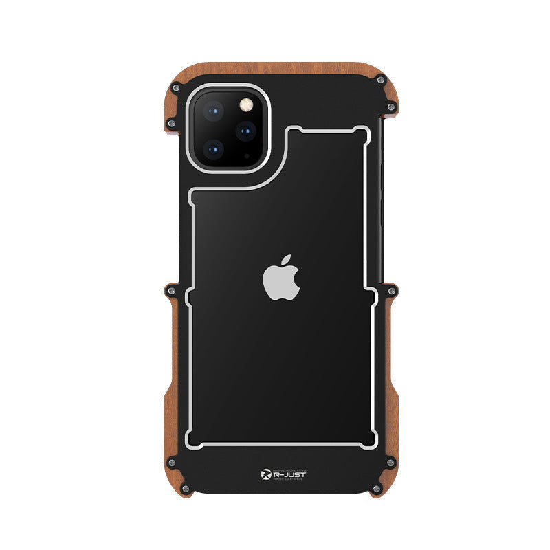 Wood Metal Bumper iPhone Case