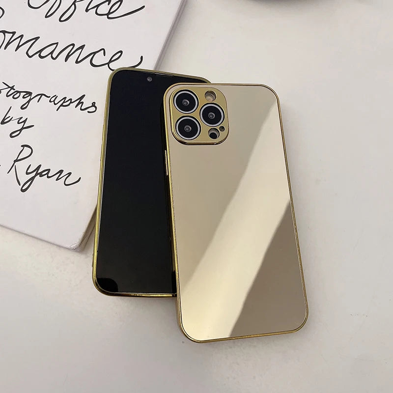 Mirror Finish Shockproof iPhone Case
