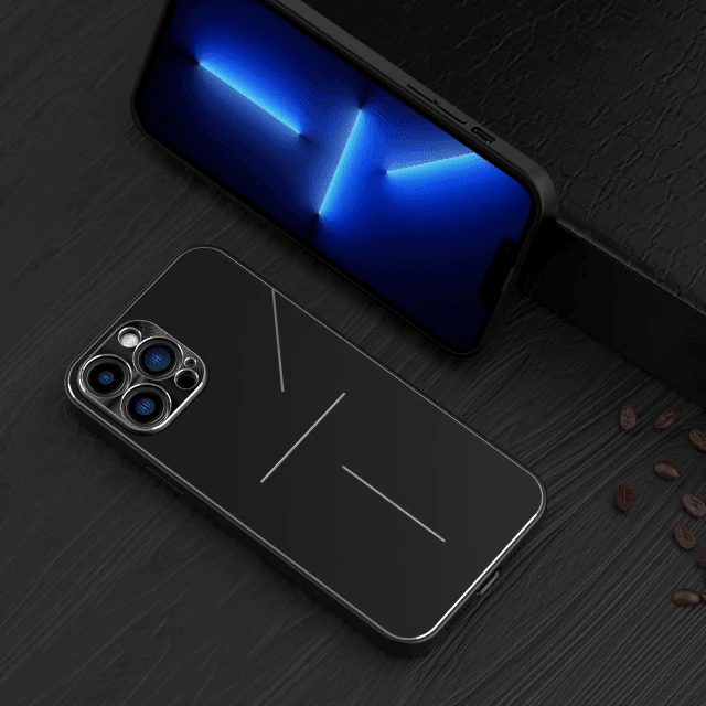 Brushed Metal iPhone Case