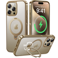 Clear Back MagSafe iPhone Case Metal Frame