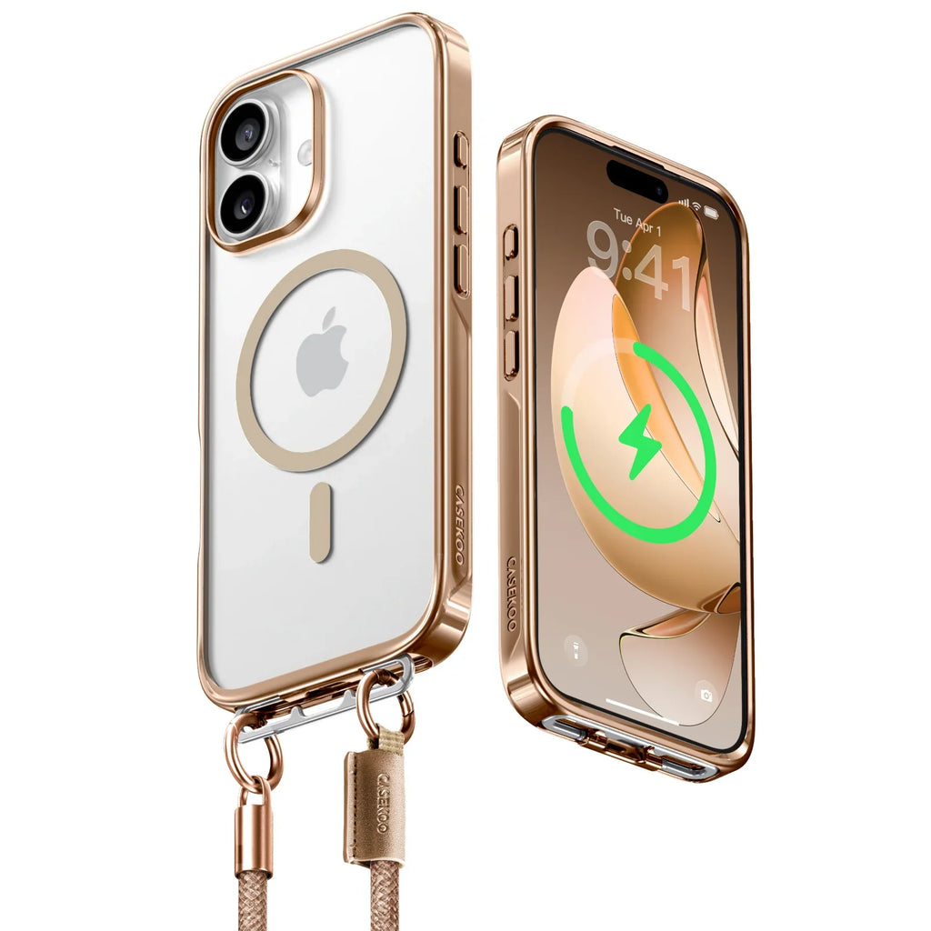Crossbody MagSafe iPhone Case with Lanyard Strap