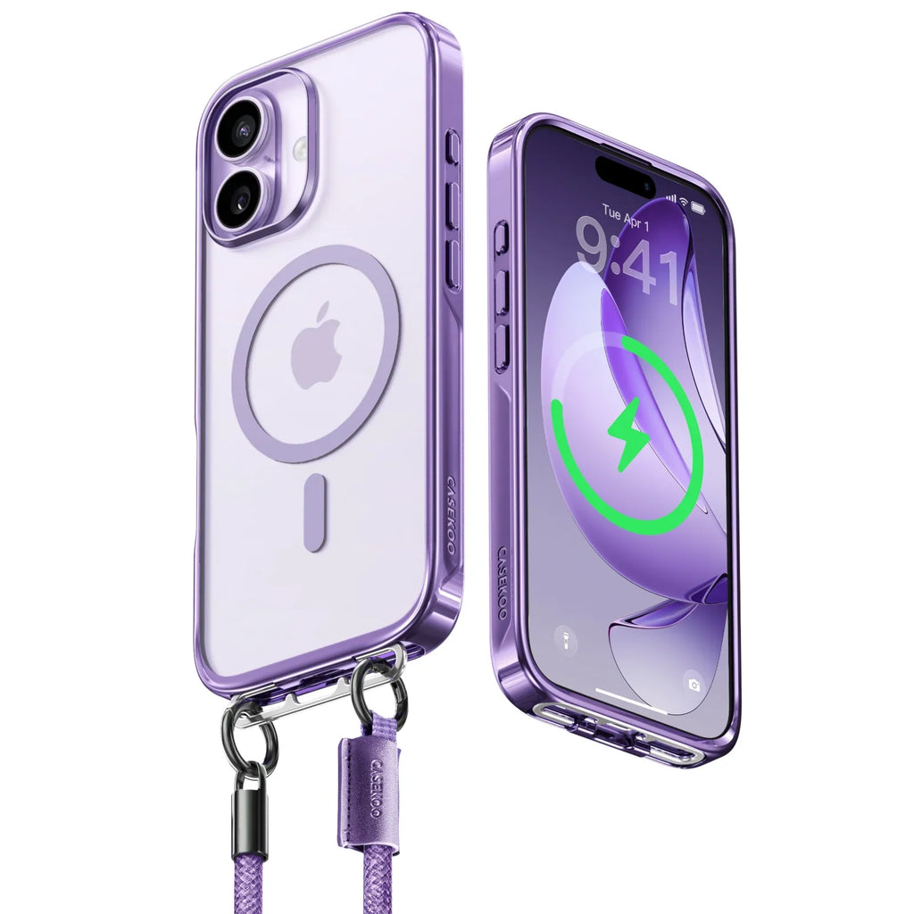 Crossbody MagSafe iPhone Case with Lanyard Strap