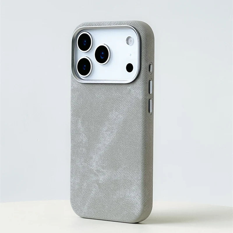 Vintage Denim Texture Slim iPhone Case