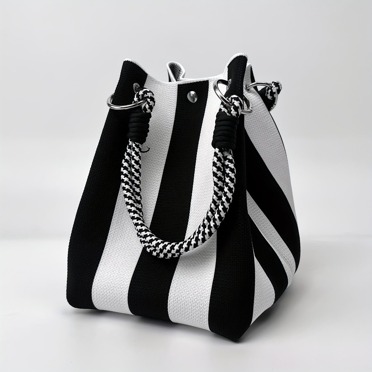 Colorblock Tote Bag