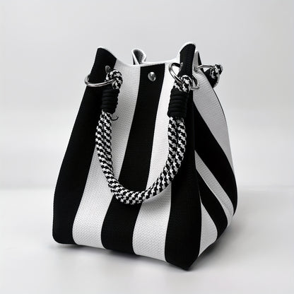 Colorblock Tote Bag