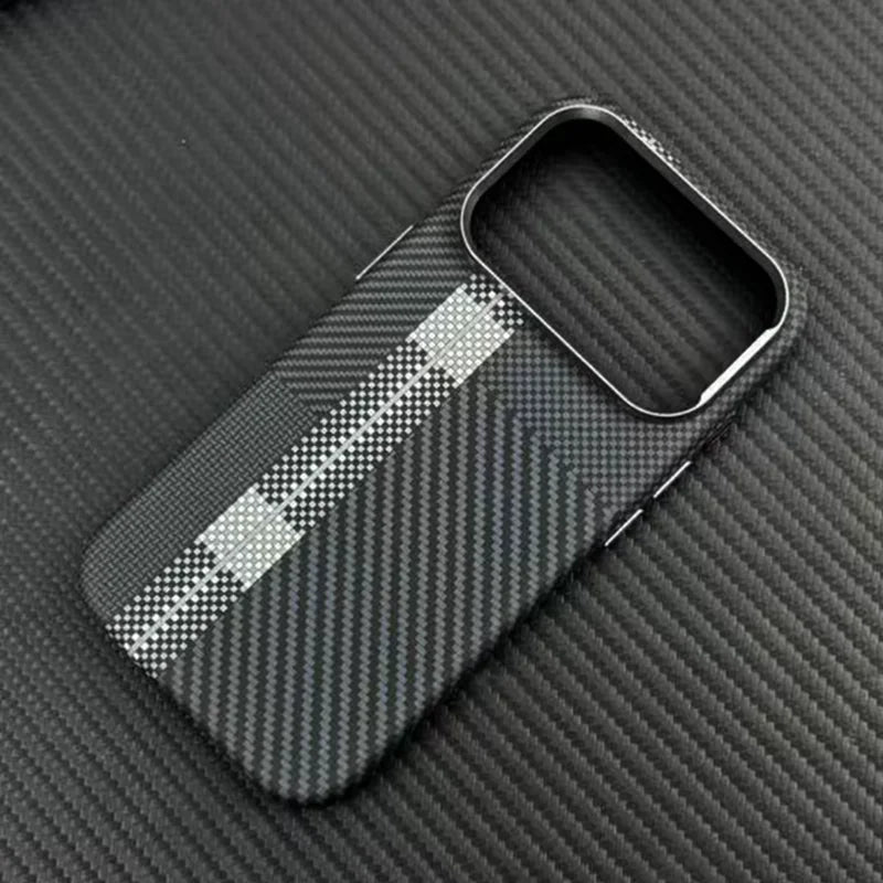 Carbon Fiber Texture Slim iPhone Case