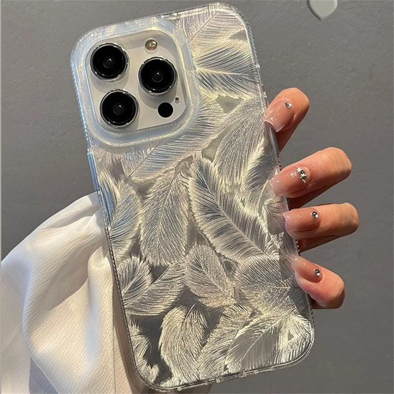 Feather Pattern iPhone Case