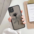 Smoky Tulip Art iPhone Case