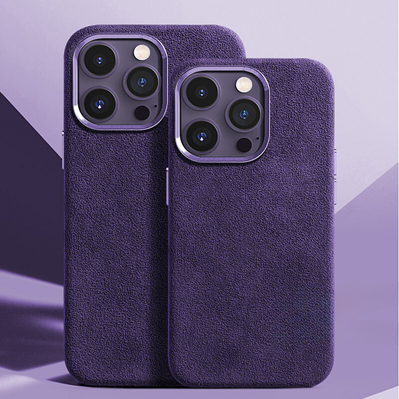 Velvet Texture iPhone Case With MagSafe