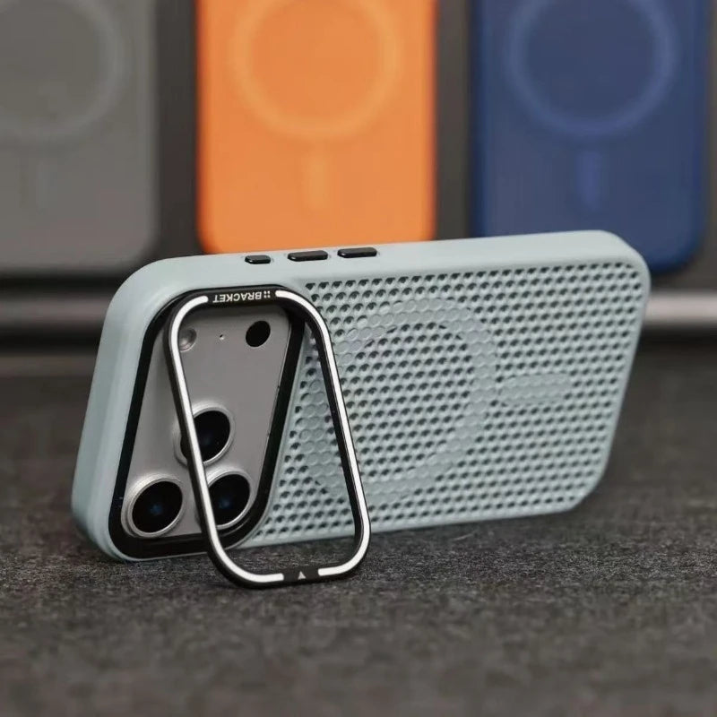 Mesh MagSafe iPhone Case with Kickstand