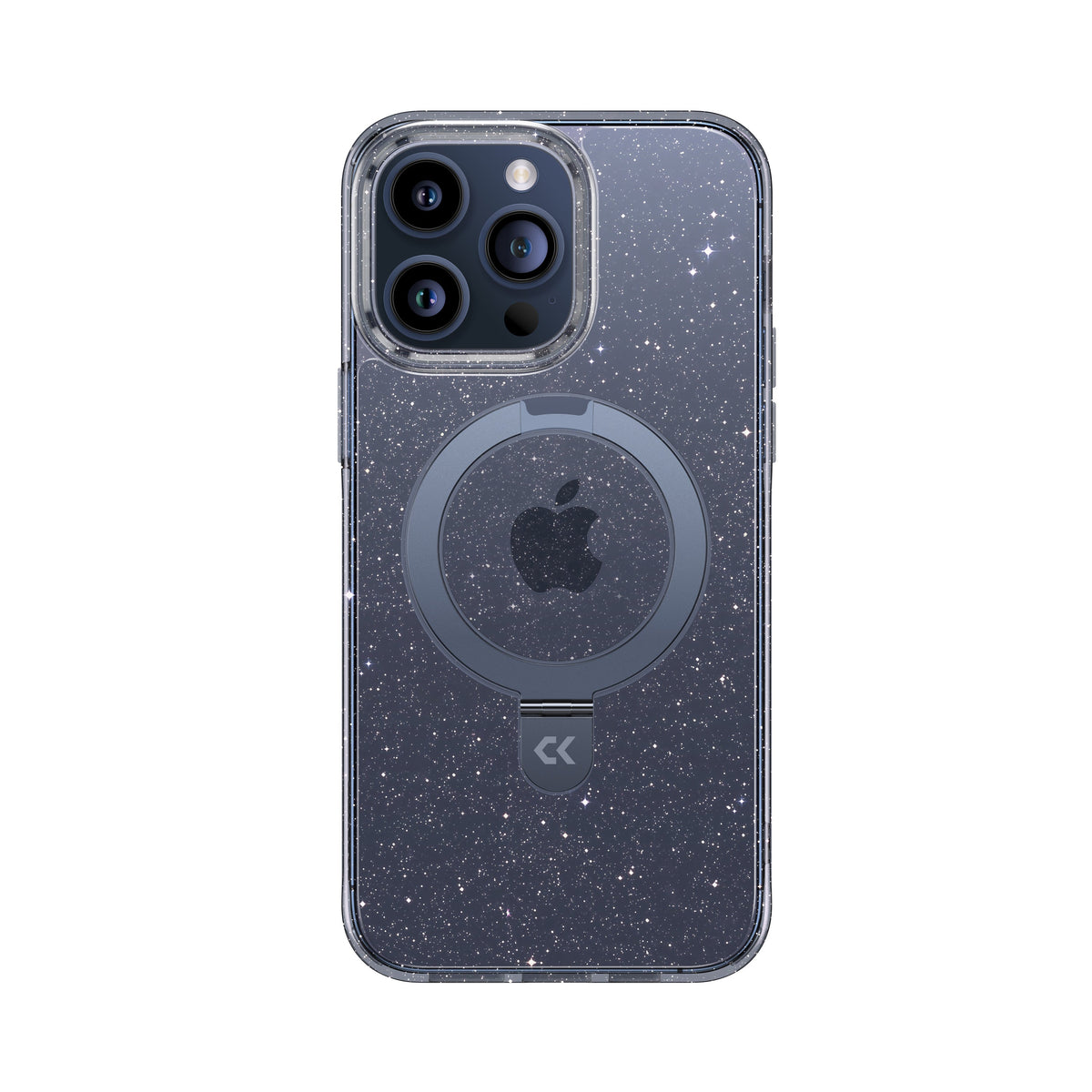 Glitter iPhone Case Rotating with Ring Kickstand