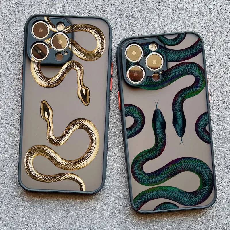 Serpent Art Translucent iPhone Case