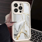 Marble art anti slip iPhone Case
