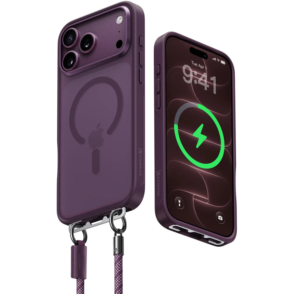 Crossbody MagSafe iPhone Case with Lanyard Strap