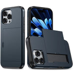 Sliding Card Holder Wallet iPhone Case