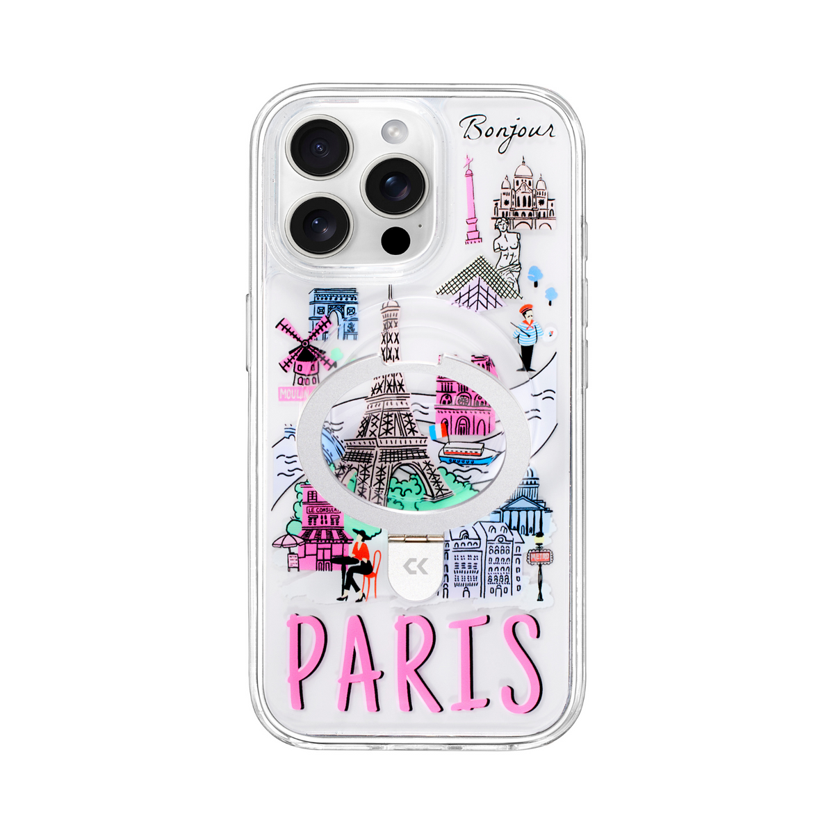 Paris City Design MagSafe iPhone Case