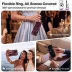 360 Rotating Ring Stand MagSafe iPhone Case