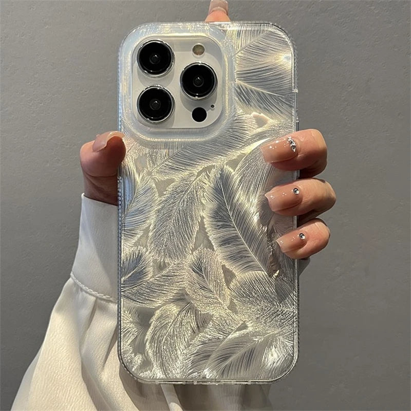Feather Pattern iPhone Case