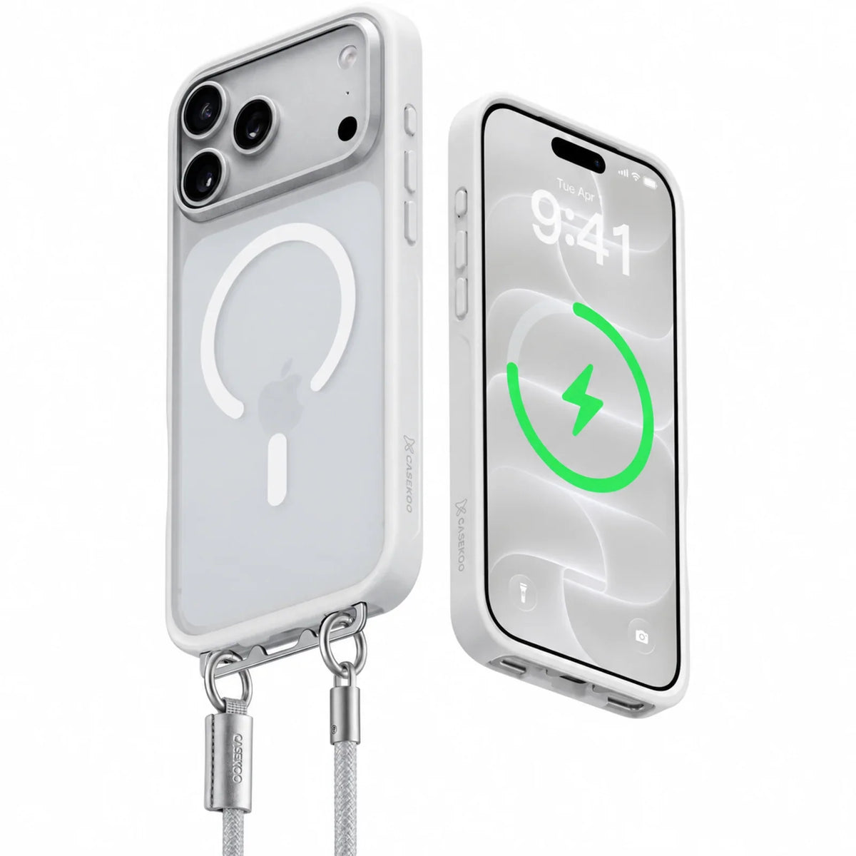 Crossbody MagSafe iPhone Case with Lanyard Strap