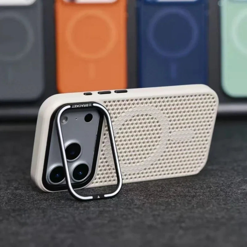 Mesh MagSafe iPhone Case with Kickstand