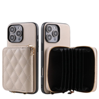 Zipper Wallet Crossbody iPhone Case