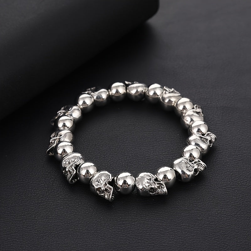 Rogue Bead Skull Bracelet