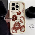 Lipstick Kiss Print iPhone Case