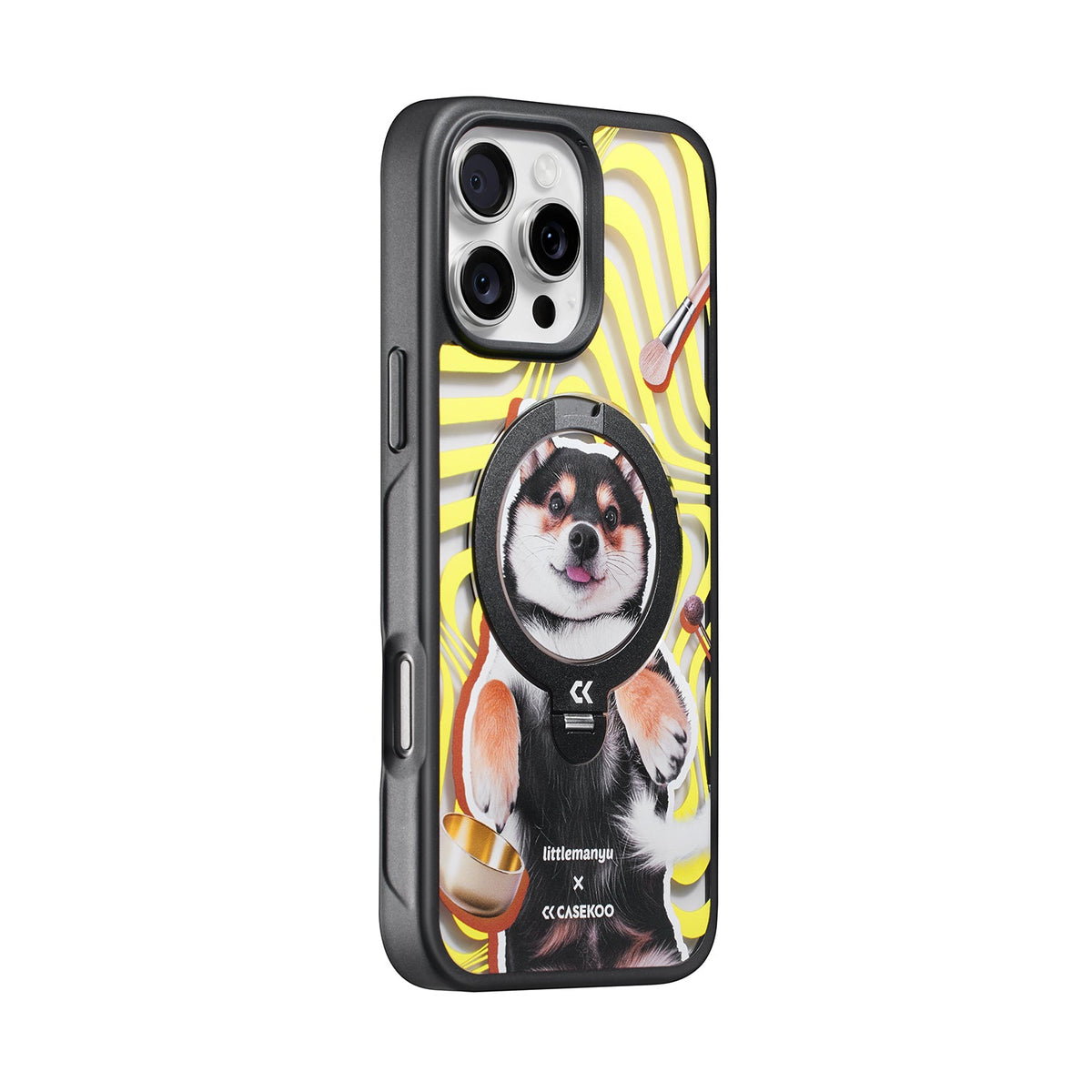 Cute Dog Pattern MagSafe iPhone Case