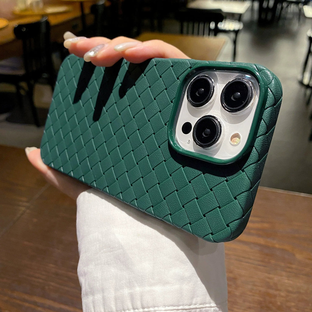 Braided Texture Shockproof iPhone Case
