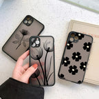 Smoky Tulip Art iPhone Case