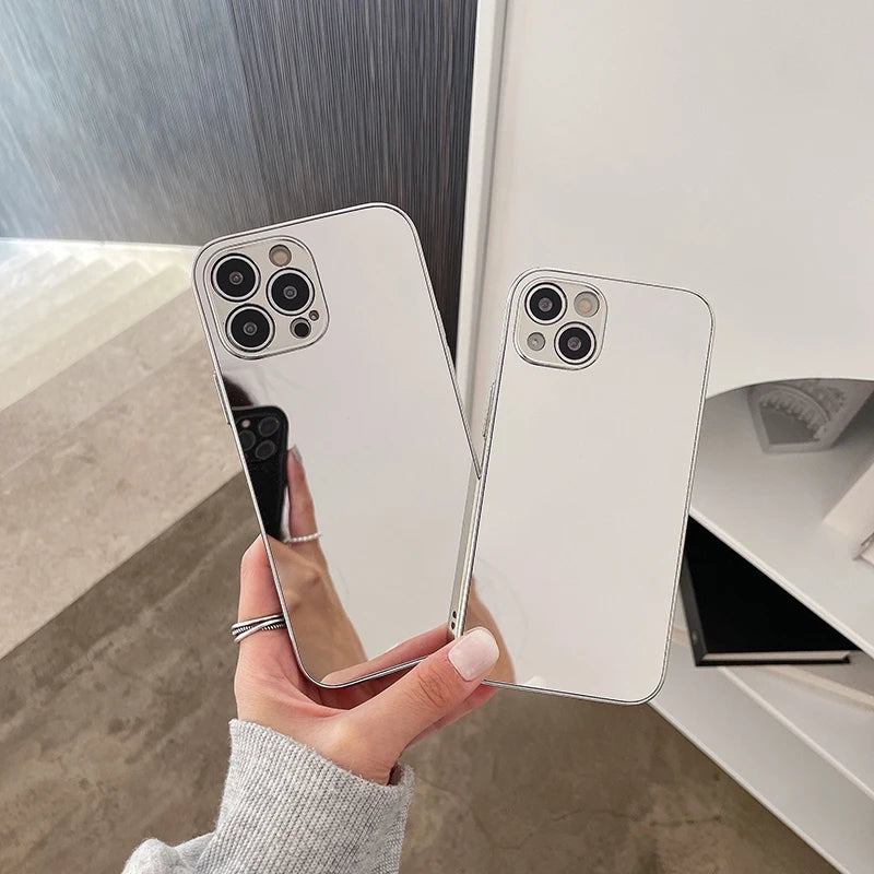 Mirror Finish Shockproof iPhone Case