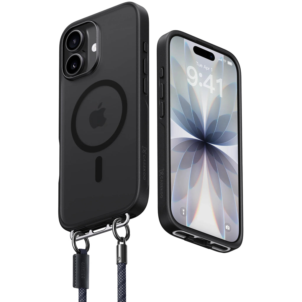 Crossbody MagSafe iPhone Case with Lanyard Strap