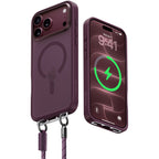 Crossbody MagSafe iPhone Case with Lanyard Strap