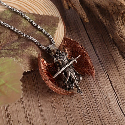 Crimson Angel Necklace