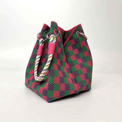 Colorblock Tote Bag