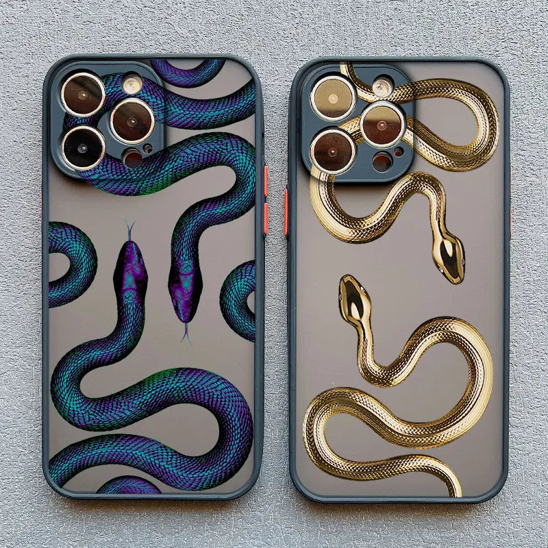 Serpent Art Translucent iPhone Case
