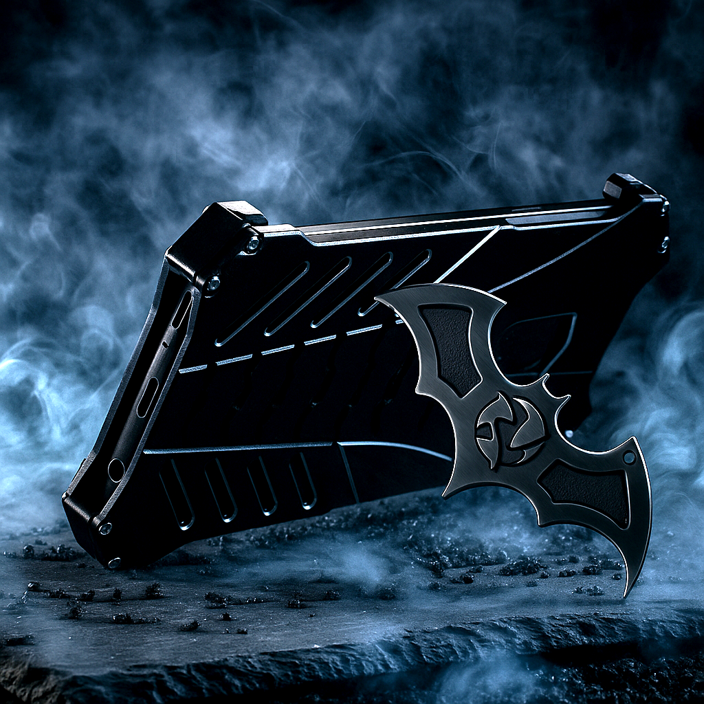 Dark Knight Armor Metal iPhone Case