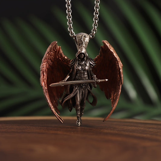 Crimson Angel Necklace