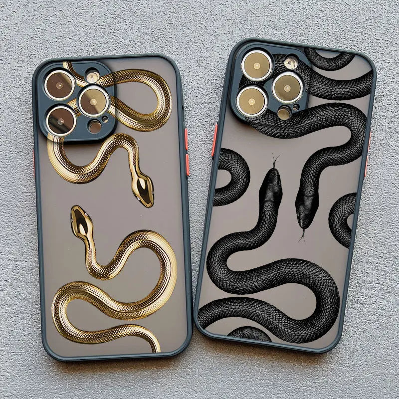 Serpent Art Translucent iPhone Case